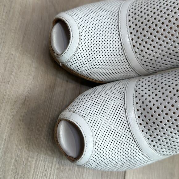 Fratelli Rossetti open toe leather platform heels size 35 5 - Picture 8 of 8